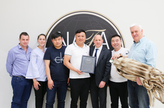 Image: Bei'an City Milan Fur wins coveted Top Lot of Unicorn Marble Mink